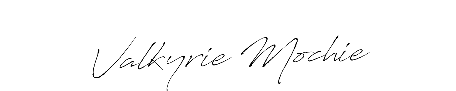 Similarly Antro_Vectra is the best handwritten signature design. Signature creator online .You can use it as an online autograph creator for name Valkyrie Mochie. Valkyrie Mochie signature style 6 images and pictures png