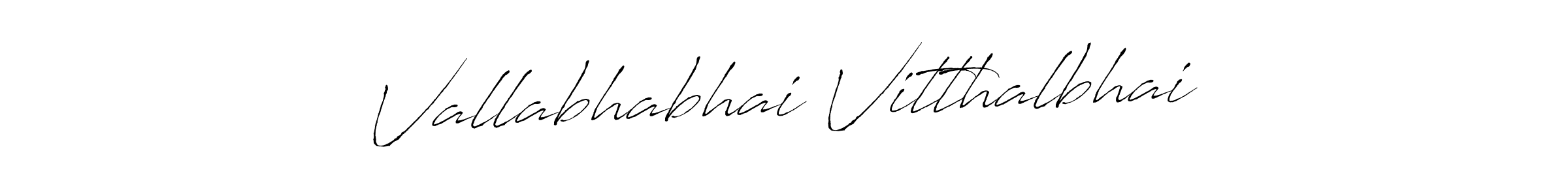 How to make Vallabhabhai Vitthalbhai name signature. Use Antro_Vectra style for creating short signs online. This is the latest handwritten sign. Vallabhabhai Vitthalbhai signature style 6 images and pictures png