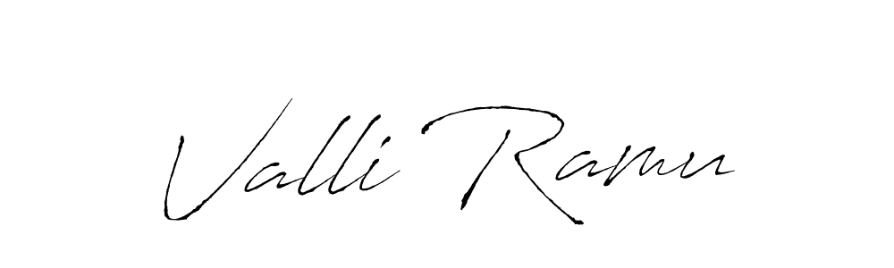 How to Draw Valli Ramu signature style? Antro_Vectra is a latest design signature styles for name Valli Ramu. Valli Ramu signature style 6 images and pictures png