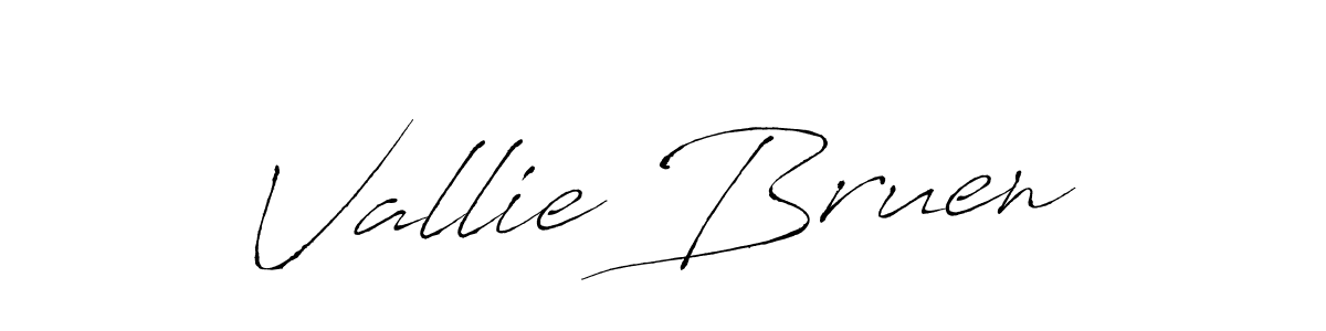 Use a signature maker to create a handwritten signature online. With this signature software, you can design (Antro_Vectra) your own signature for name Vallie Bruen. Vallie Bruen signature style 6 images and pictures png