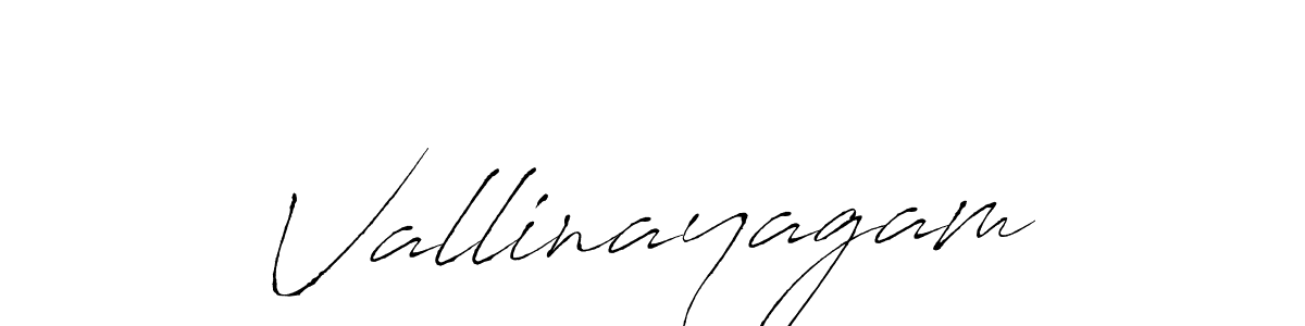 Create a beautiful signature design for name Vallinayagam. With this signature (Antro_Vectra) fonts, you can make a handwritten signature for free. Vallinayagam signature style 6 images and pictures png