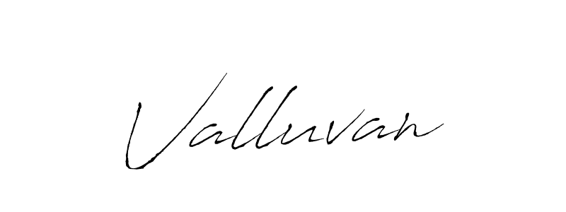 How to make Valluvan signature? Antro_Vectra is a professional autograph style. Create handwritten signature for Valluvan name. Valluvan signature style 6 images and pictures png