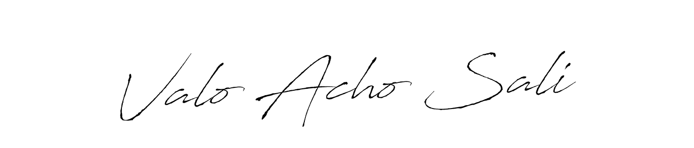 See photos of Valo Acho Sali official signature by Spectra . Check more albums & portfolios. Read reviews & check more about Antro_Vectra font. Valo Acho Sali signature style 6 images and pictures png