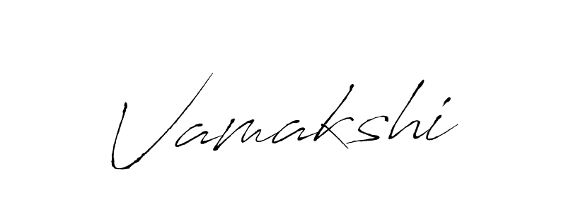 Make a beautiful signature design for name Vamakshi. With this signature (Antro_Vectra) style, you can create a handwritten signature for free. Vamakshi signature style 6 images and pictures png