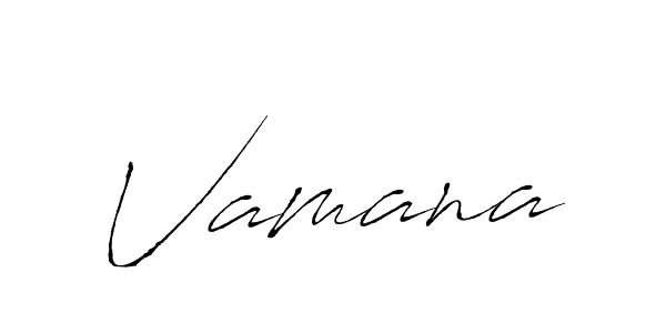Antro_Vectra is a professional signature style that is perfect for those who want to add a touch of class to their signature. It is also a great choice for those who want to make their signature more unique. Get Vamana name to fancy signature for free. Vamana signature style 6 images and pictures png