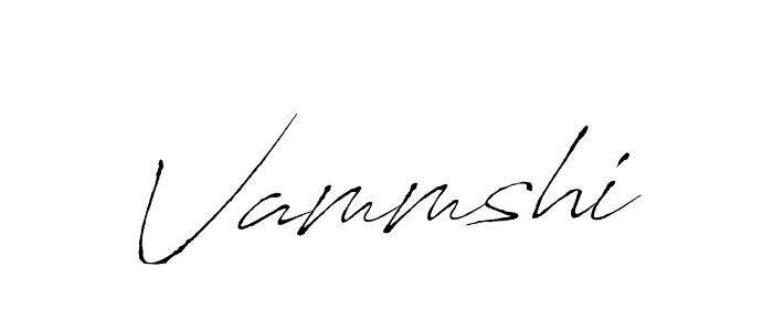 Also we have Vammshi name is the best signature style. Create professional handwritten signature collection using Antro_Vectra autograph style. Vammshi signature style 6 images and pictures png