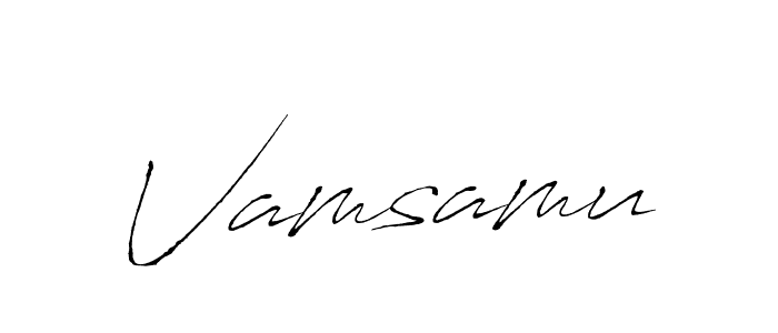 The best way (Antro_Vectra) to make a short signature is to pick only two or three words in your name. The name Vamsamu include a total of six letters. For converting this name. Vamsamu signature style 6 images and pictures png