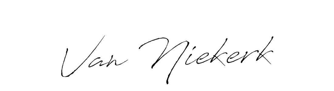 Also You can easily find your signature by using the search form. We will create Van Niekerk name handwritten signature images for you free of cost using Antro_Vectra sign style. Van Niekerk signature style 6 images and pictures png