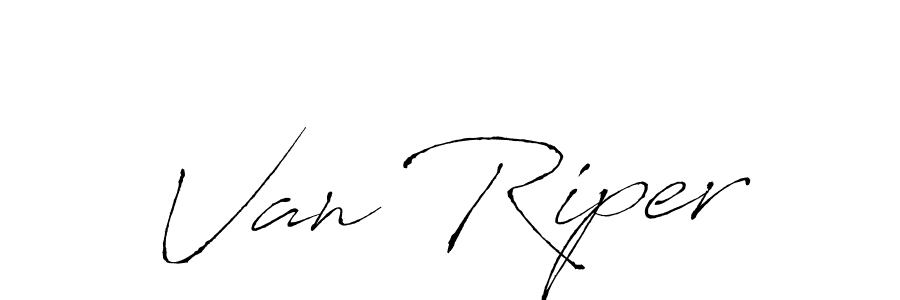 Best and Professional Signature Style for Van Riper. Antro_Vectra Best Signature Style Collection. Van Riper signature style 6 images and pictures png