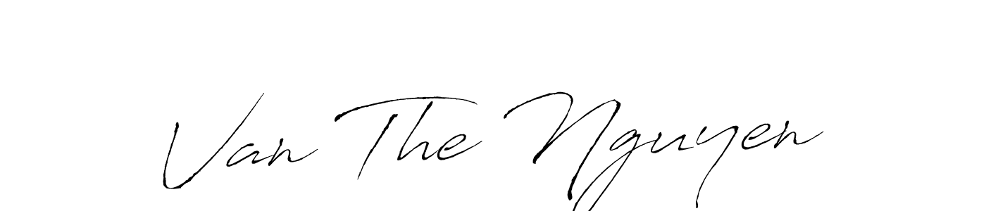 Also we have Van The Nguyen name is the best signature style. Create professional handwritten signature collection using Antro_Vectra autograph style. Van The Nguyen signature style 6 images and pictures png