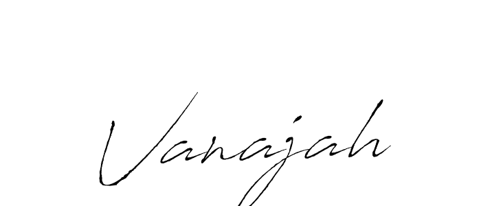 Also we have Vanajah name is the best signature style. Create professional handwritten signature collection using Antro_Vectra autograph style. Vanajah signature style 6 images and pictures png