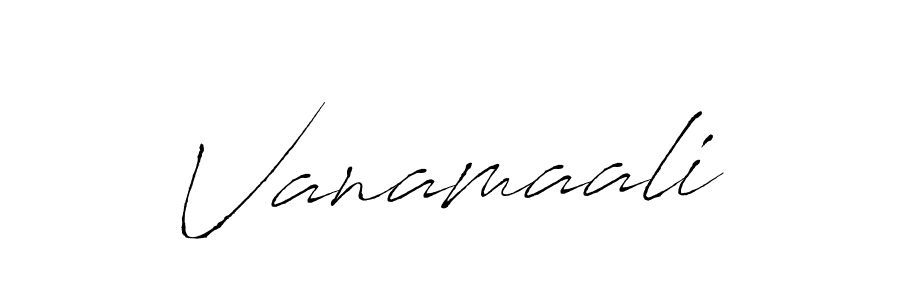 Make a beautiful signature design for name Vanamaali. Use this online signature maker to create a handwritten signature for free. Vanamaali signature style 6 images and pictures png