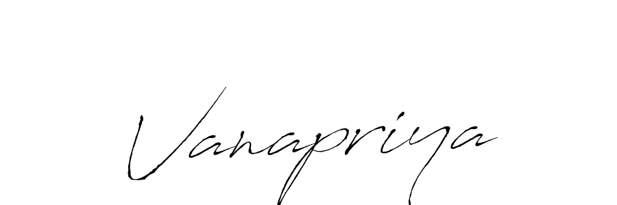 Make a beautiful signature design for name Vanapriya. Use this online signature maker to create a handwritten signature for free. Vanapriya signature style 6 images and pictures png