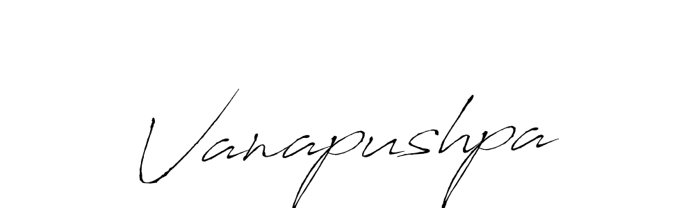 Similarly Antro_Vectra is the best handwritten signature design. Signature creator online .You can use it as an online autograph creator for name Vanapushpa. Vanapushpa signature style 6 images and pictures png