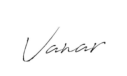How to make Vanar signature? Antro_Vectra is a professional autograph style. Create handwritten signature for Vanar name. Vanar signature style 6 images and pictures png
