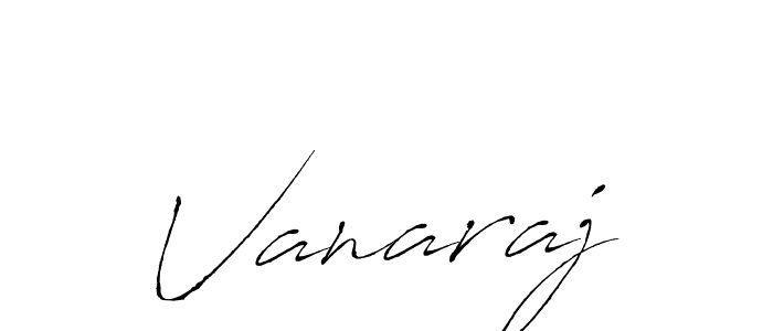 Use a signature maker to create a handwritten signature online. With this signature software, you can design (Antro_Vectra) your own signature for name Vanaraj. Vanaraj signature style 6 images and pictures png