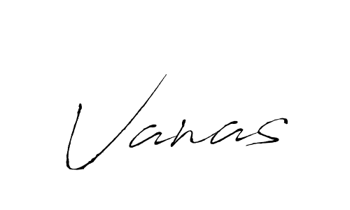 Vanas stylish signature style. Best Handwritten Sign (Antro_Vectra) for my name. Handwritten Signature Collection Ideas for my name Vanas. Vanas signature style 6 images and pictures png