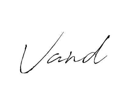 Also You can easily find your signature by using the search form. We will create Vand name handwritten signature images for you free of cost using Antro_Vectra sign style. Vand signature style 6 images and pictures png