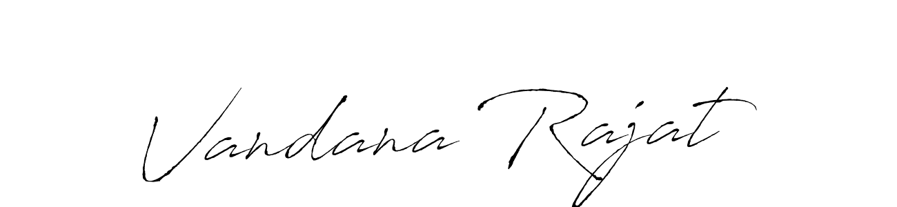 Also You can easily find your signature by using the search form. We will create Vandana Rajat name handwritten signature images for you free of cost using Antro_Vectra sign style. Vandana Rajat signature style 6 images and pictures png