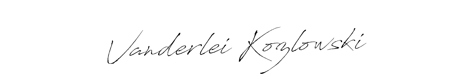 Here are the top 10 professional signature styles for the name Vanderlei Kozlowski. These are the best autograph styles you can use for your name. Vanderlei Kozlowski signature style 6 images and pictures png