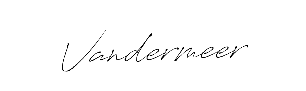 How to make Vandermeer name signature. Use Antro_Vectra style for creating short signs online. This is the latest handwritten sign. Vandermeer signature style 6 images and pictures png