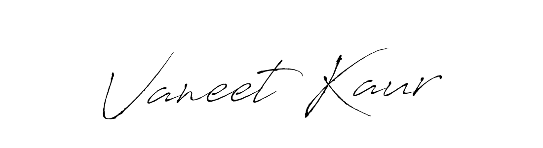 How to make Vaneet Kaur signature? Antro_Vectra is a professional autograph style. Create handwritten signature for Vaneet Kaur name. Vaneet Kaur signature style 6 images and pictures png