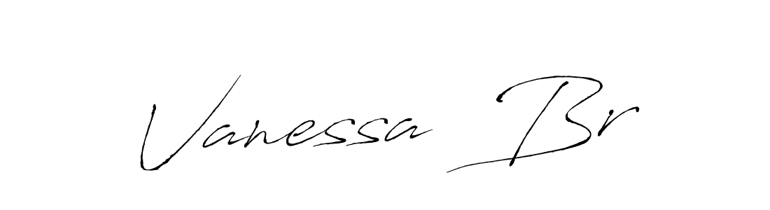 Make a beautiful signature design for name Vanessa  Br. Use this online signature maker to create a handwritten signature for free. Vanessa  Br signature style 6 images and pictures png