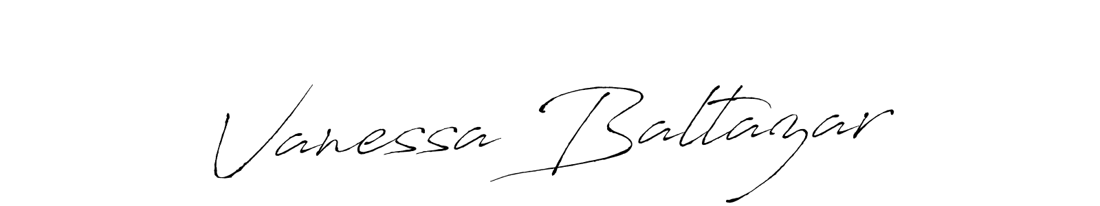The best way (Antro_Vectra) to make a short signature is to pick only two or three words in your name. The name Vanessa Baltazar include a total of six letters. For converting this name. Vanessa Baltazar signature style 6 images and pictures png