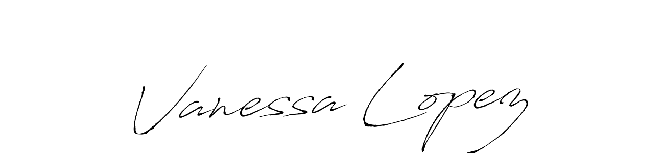 Similarly Antro_Vectra is the best handwritten signature design. Signature creator online .You can use it as an online autograph creator for name Vanessa Lopez. Vanessa Lopez signature style 6 images and pictures png