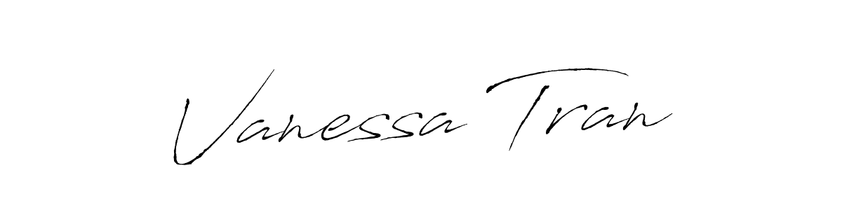 Use a signature maker to create a handwritten signature online. With this signature software, you can design (Antro_Vectra) your own signature for name Vanessa Tran. Vanessa Tran signature style 6 images and pictures png