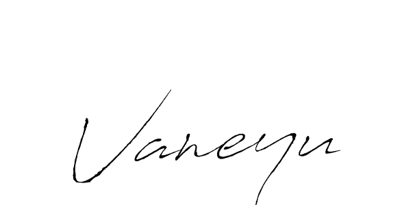 You can use this online signature creator to create a handwritten signature for the name Vaneyu. This is the best online autograph maker. Vaneyu signature style 6 images and pictures png