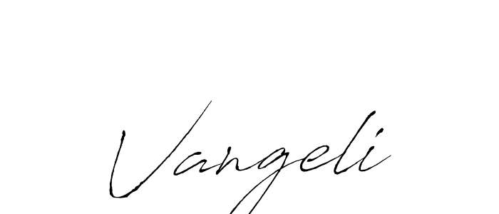 Also we have Vangeli name is the best signature style. Create professional handwritten signature collection using Antro_Vectra autograph style. Vangeli signature style 6 images and pictures png