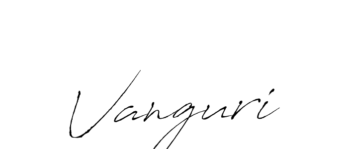 if you are searching for the best signature style for your name Vanguri. so please give up your signature search. here we have designed multiple signature styles  using Antro_Vectra. Vanguri signature style 6 images and pictures png