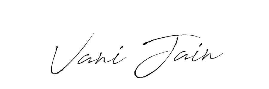 You can use this online signature creator to create a handwritten signature for the name Vani Jain. This is the best online autograph maker. Vani Jain signature style 6 images and pictures png
