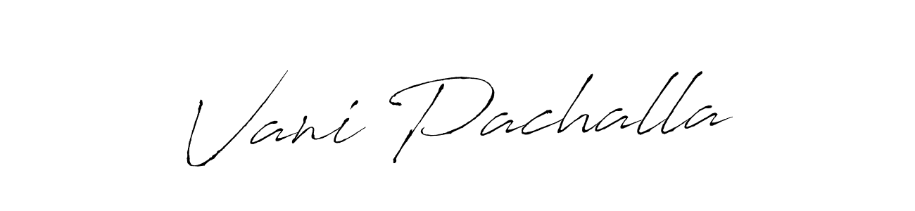 Similarly Antro_Vectra is the best handwritten signature design. Signature creator online .You can use it as an online autograph creator for name Vani Pachalla. Vani Pachalla signature style 6 images and pictures png