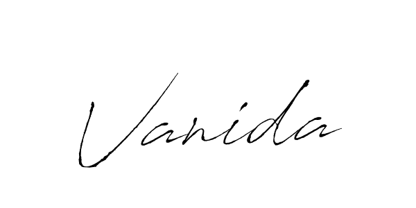 It looks lik you need a new signature style for name Vanida. Design unique handwritten (Antro_Vectra) signature with our free signature maker in just a few clicks. Vanida signature style 6 images and pictures png