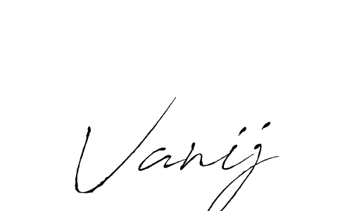 It looks lik you need a new signature style for name Vanij. Design unique handwritten (Antro_Vectra) signature with our free signature maker in just a few clicks. Vanij signature style 6 images and pictures png