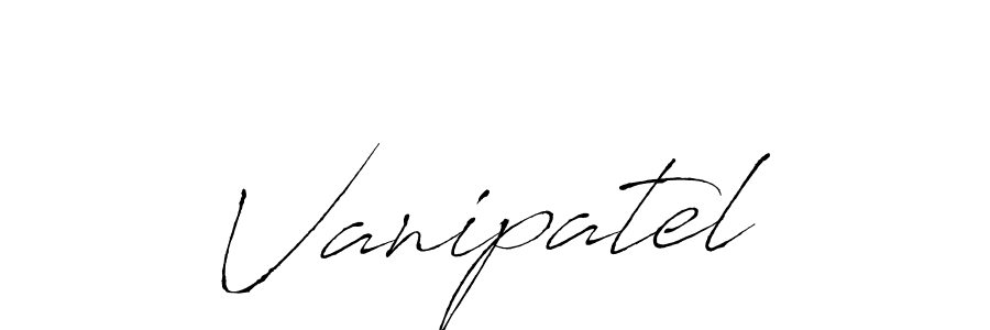 Once you've used our free online signature maker to create your best signature Antro_Vectra style, it's time to enjoy all of the benefits that Vanipatel name signing documents. Vanipatel signature style 6 images and pictures png