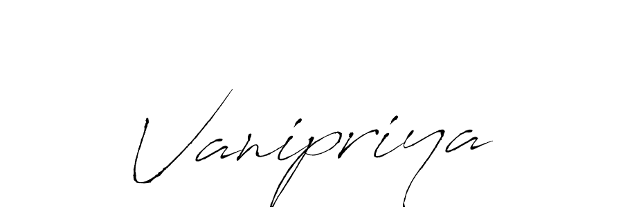 The best way (Antro_Vectra) to make a short signature is to pick only two or three words in your name. The name Vanipriya include a total of six letters. For converting this name. Vanipriya signature style 6 images and pictures png