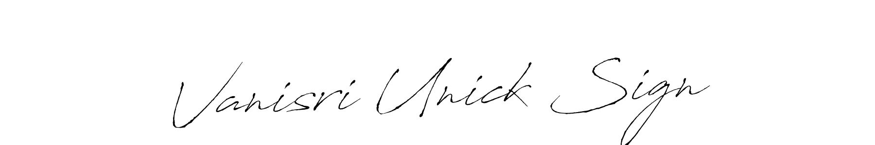 You can use this online signature creator to create a handwritten signature for the name Vanisri Unick Sign. This is the best online autograph maker. Vanisri Unick Sign signature style 6 images and pictures png
