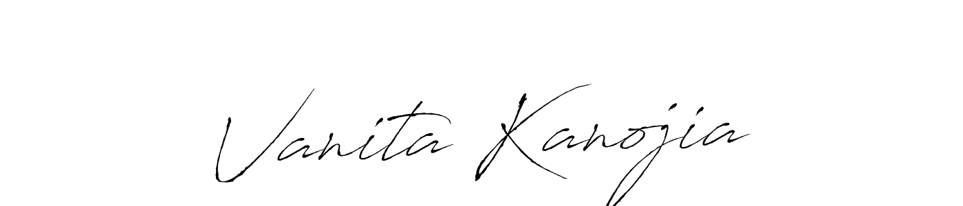 Also we have Vanita Kanojia name is the best signature style. Create professional handwritten signature collection using Antro_Vectra autograph style. Vanita Kanojia signature style 6 images and pictures png