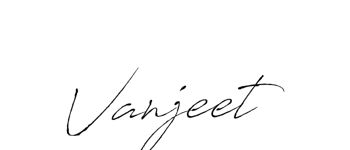 Make a beautiful signature design for name Vanjeet. Use this online signature maker to create a handwritten signature for free. Vanjeet signature style 6 images and pictures png