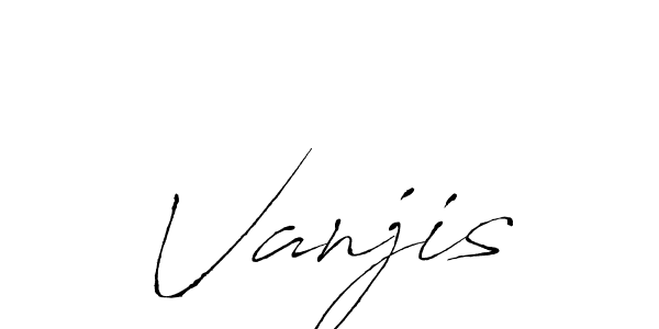 Also You can easily find your signature by using the search form. We will create Vanjis name handwritten signature images for you free of cost using Antro_Vectra sign style. Vanjis signature style 6 images and pictures png