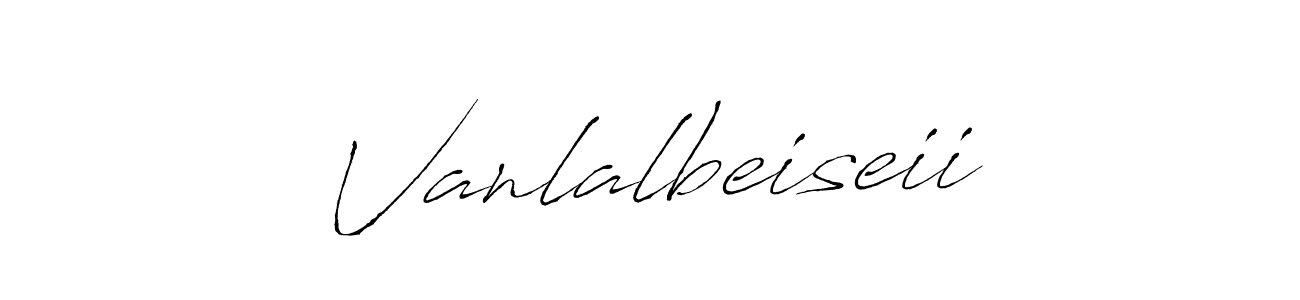 You should practise on your own different ways (Antro_Vectra) to write your name (Vanlalbeiseii) in signature. don't let someone else do it for you. Vanlalbeiseii signature style 6 images and pictures png