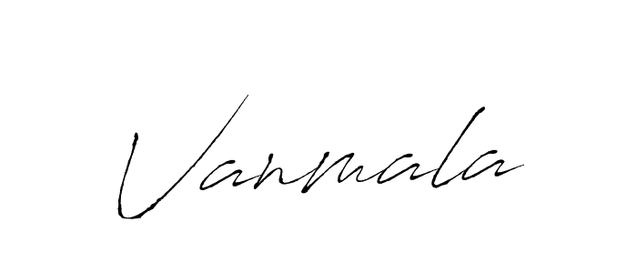 It looks lik you need a new signature style for name Vanmala. Design unique handwritten (Antro_Vectra) signature with our free signature maker in just a few clicks. Vanmala signature style 6 images and pictures png