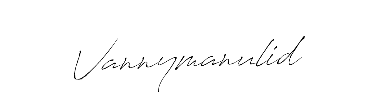 Also You can easily find your signature by using the search form. We will create Vannymanulid name handwritten signature images for you free of cost using Antro_Vectra sign style. Vannymanulid signature style 6 images and pictures png