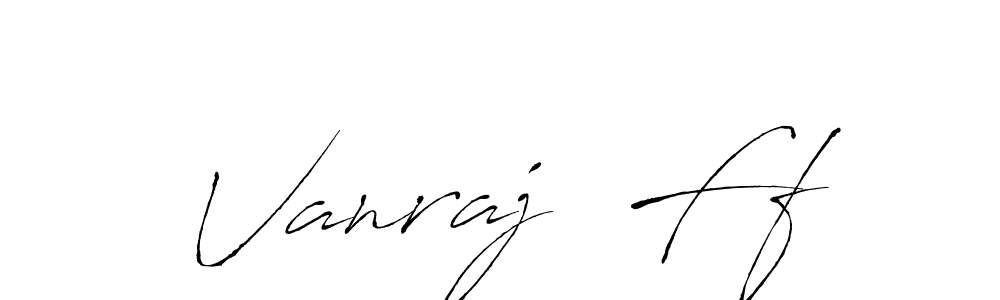 Once you've used our free online signature maker to create your best signature Antro_Vectra style, it's time to enjoy all of the benefits that Vanraj  Ff name signing documents. Vanraj  Ff signature style 6 images and pictures png