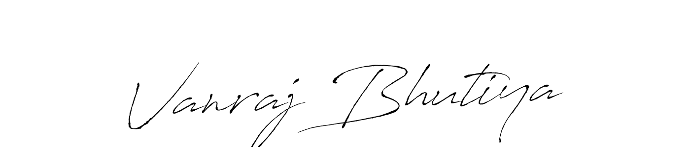 if you are searching for the best signature style for your name Vanraj Bhutiya. so please give up your signature search. here we have designed multiple signature styles  using Antro_Vectra. Vanraj Bhutiya signature style 6 images and pictures png