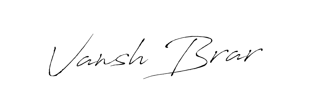 Here are the top 10 professional signature styles for the name Vansh Brar. These are the best autograph styles you can use for your name. Vansh Brar signature style 6 images and pictures png