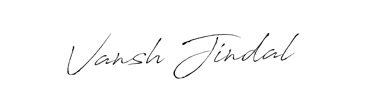 Also we have Vansh Jindal name is the best signature style. Create professional handwritten signature collection using Antro_Vectra autograph style. Vansh Jindal signature style 6 images and pictures png